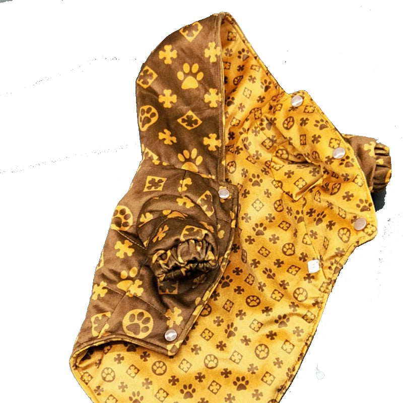 Chewy Vuitton Signature Dog Hoodie Sweater -  Dog Clothes By Clothes For My Dog