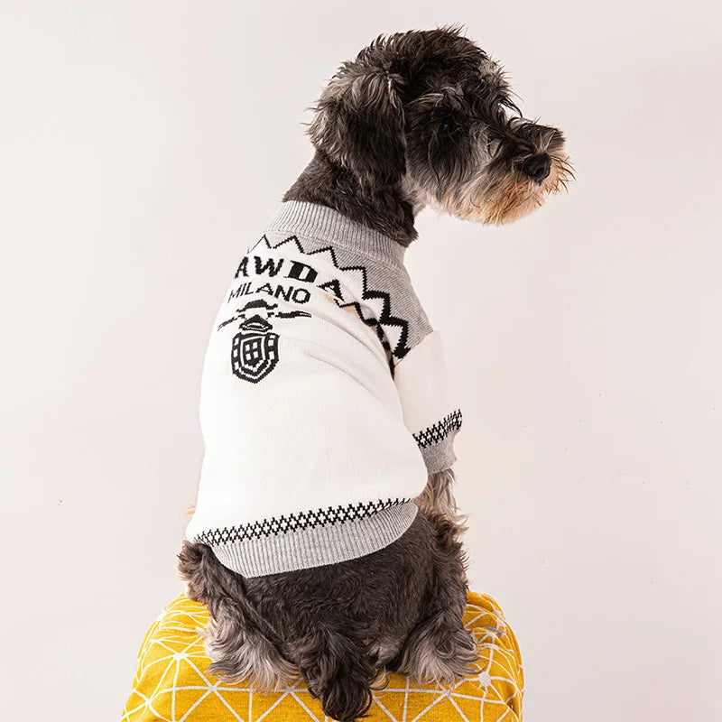 Pawda Milano Luxury Dog Wool Shirt -  Dog Clothes By Clothes For My Dog