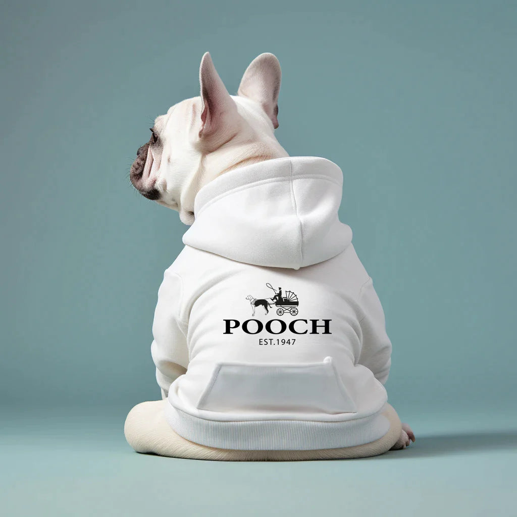 Pooch Designer Dog Hoodie Sweater -  Dog Clothes By Clothes For My Dog