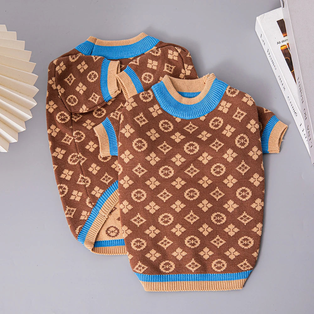 Chewy Vuitton V2 Designer Dog Shirt -  Dog Clothes By Clothes For My Dog
