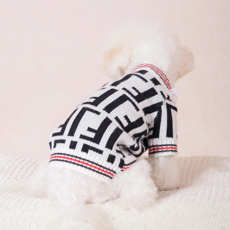 Pendi Designer Dog Sweater Cardigan -  Dog Clothes By Clothes For My Dog