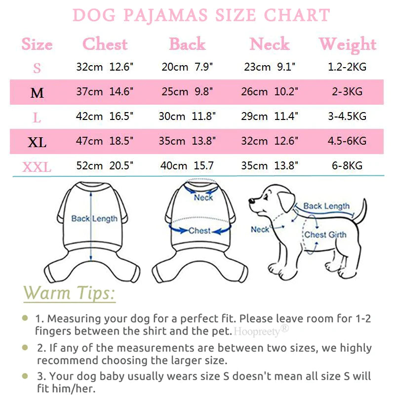 Thermal Velvet Dog Pajamas - Premium Dog Clothes from Clothes For My Dog - Just $14.99! Shop now at Clothes For My Dog